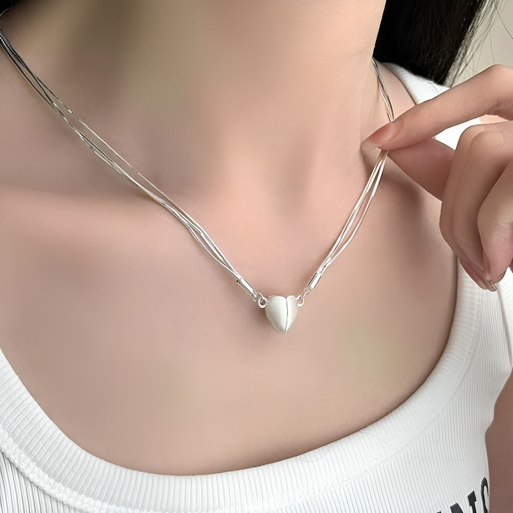 HeartLink⢠| Magnetische hart ketting