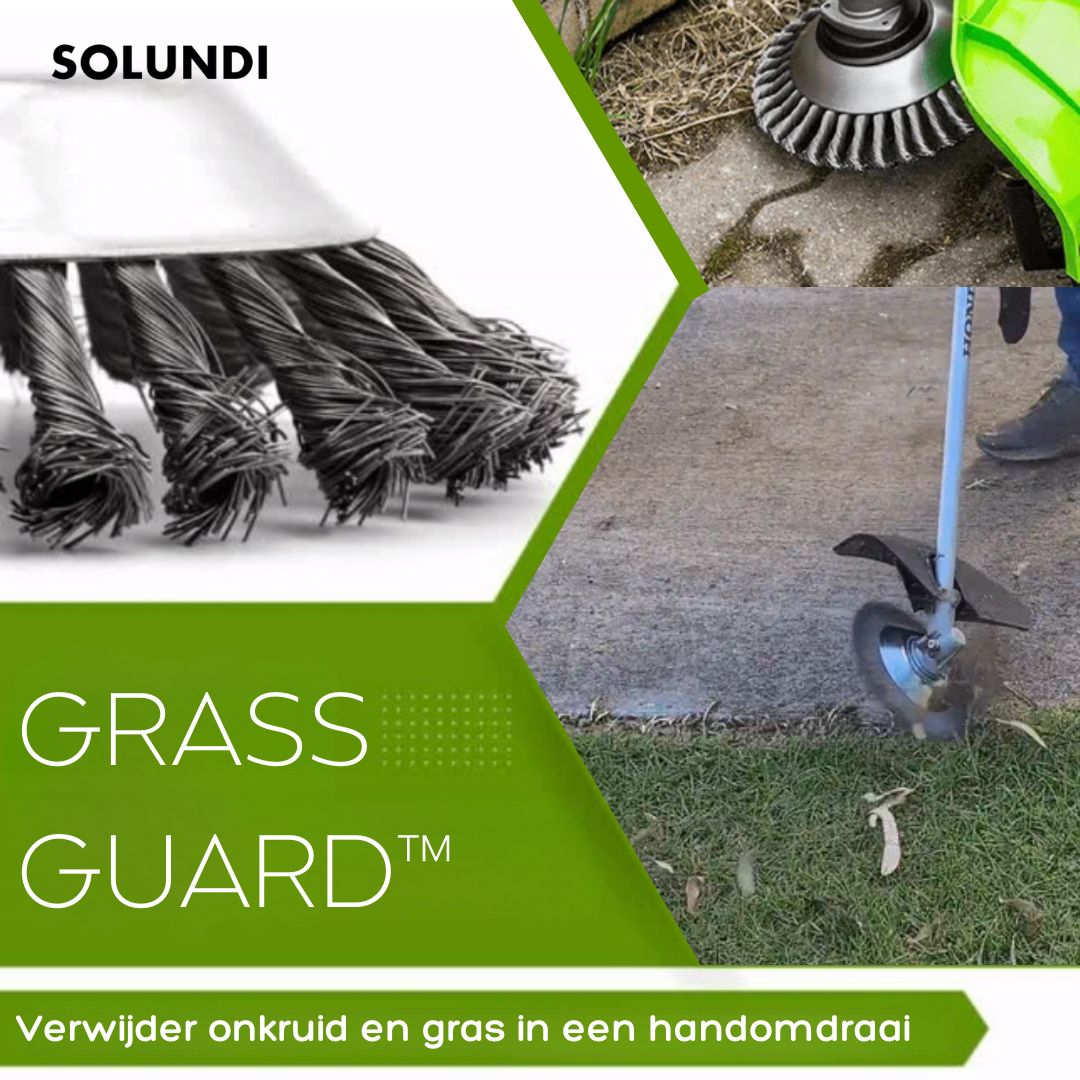 TIJDELIJK 50% KORTING | GrassGuard™ - Trim hardnekkig onkruid en gras!