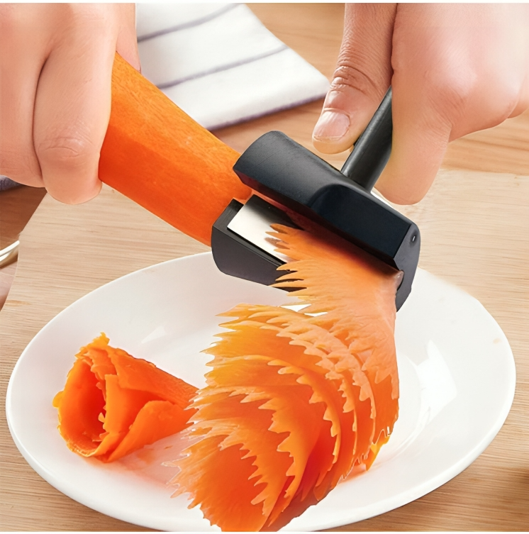 1 + 1 GRATIS VANDAAG | FloraPeel⢠| Bloemvormige spiraalsnijder voor groenten