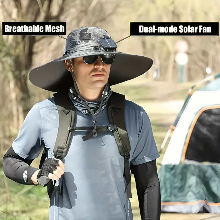 CoolHat™ | Je beschermende schild tegen zon en zweet!