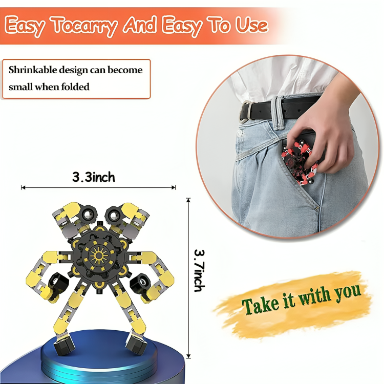 4 + 4 GRATIS VANDAAG | SpinMorph™ | Houdt je handen bezig en kalmeert je geest!