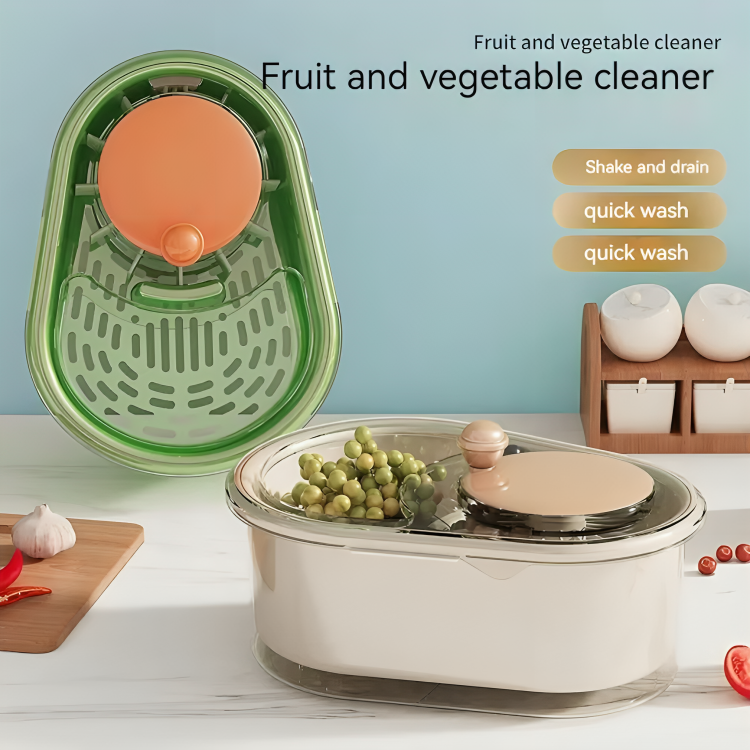 SpinFresh™ | De snelste manier om je groenten en fruit schoon te maken!