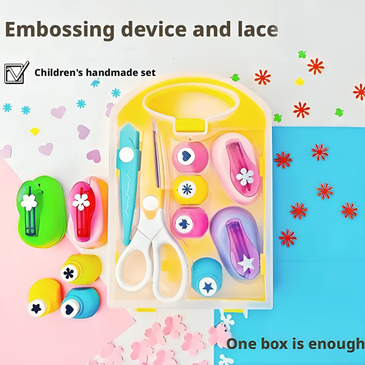 TIJDELIJK 50% KORTING | SnapShapes⢠| Knutsel kleurrijke vormen met eenvoudige ponsen!