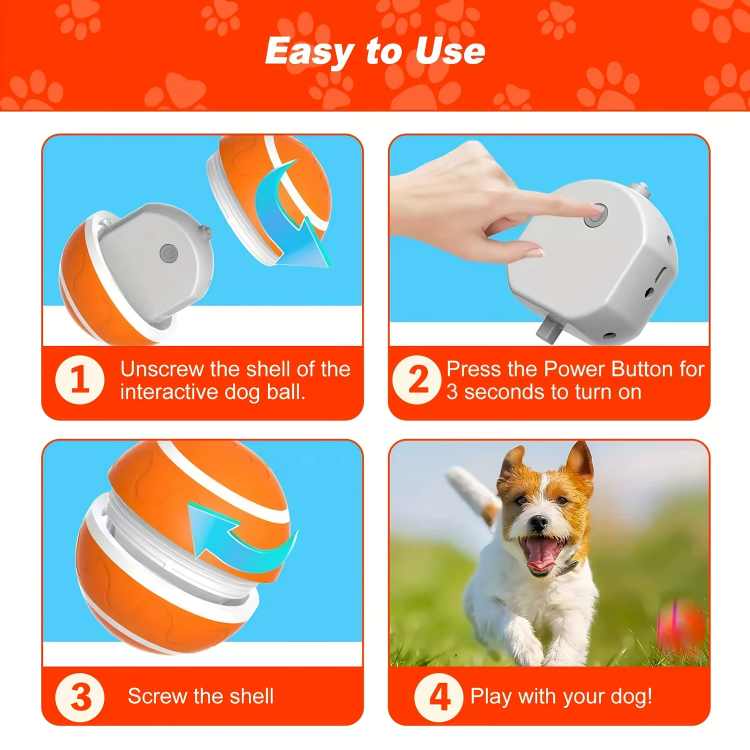 TIJDELIJK 50% KORTING | FlashFetch™ | Interactieve hondenbal zonder te hoeven gooien!