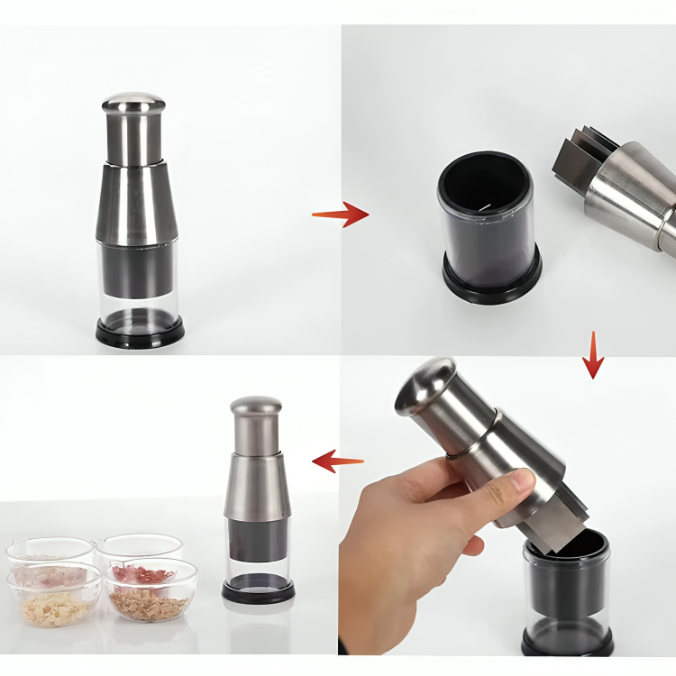 TIJDELIJK 50% KORTING | ChopPress⢠| Moeiteloze, geurloze maaltijdbereiding in slechts enkele seconden!