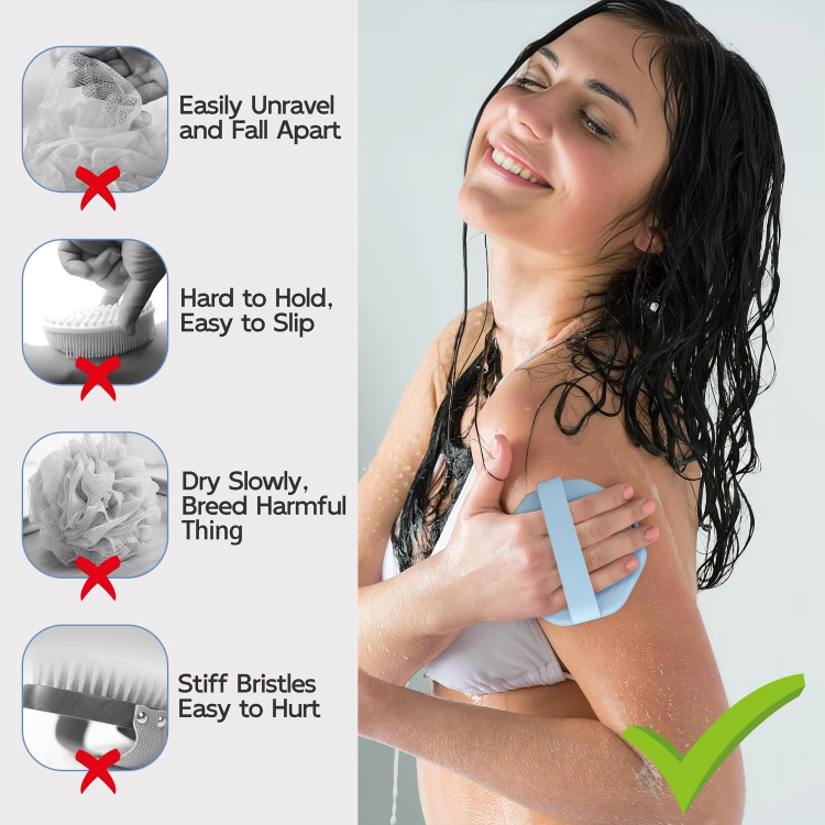 SilkyScrub™ | Moeiteloze scrub, geen irritatie!