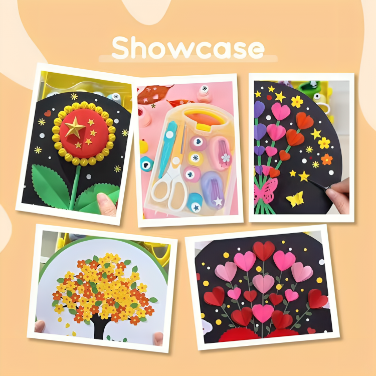 TIJDELIJK 50% KORTING | SnapShapes⢠| Knutsel kleurrijke vormen met eenvoudige ponsen!