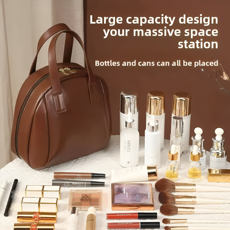 TIJDELIJK 50% KORTING | GlamVault⢠| Ontworpen om elk full size huidverzorgingsflesje in te doen voor onderweg!