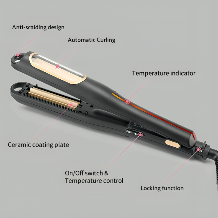 TIJDELIJK 50% KORTING | SnapCrimp⢠| Soepele, getextureerde krimps met een gedurfde, elegante afwerking!