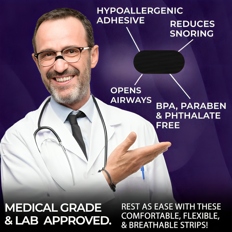 BreatheSeal⢠| Geen gesnurk en droge mond meer!
