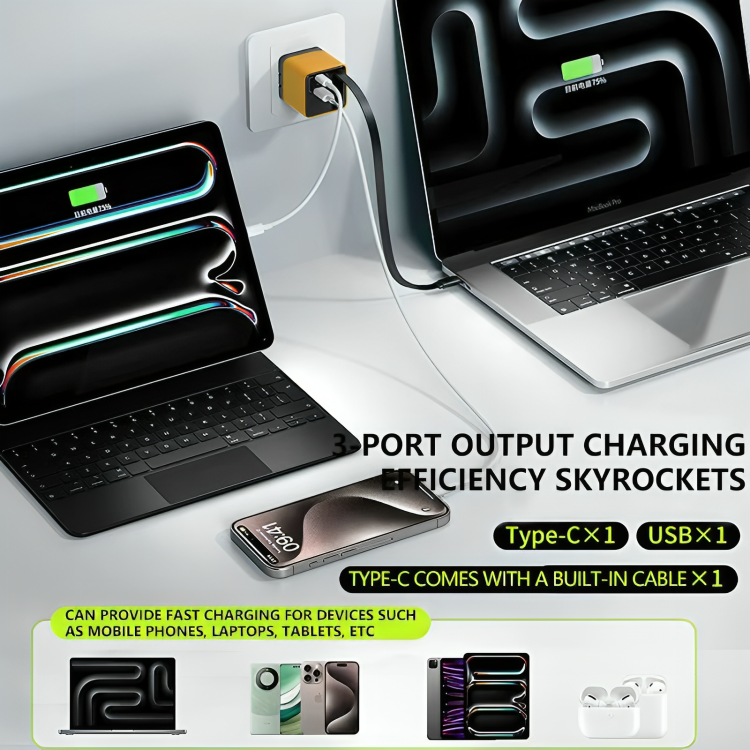 TIJDELIJK 50% KORTING | VoltCube™ | Stroom voor meerdere apparaten in een compact ontwerp!