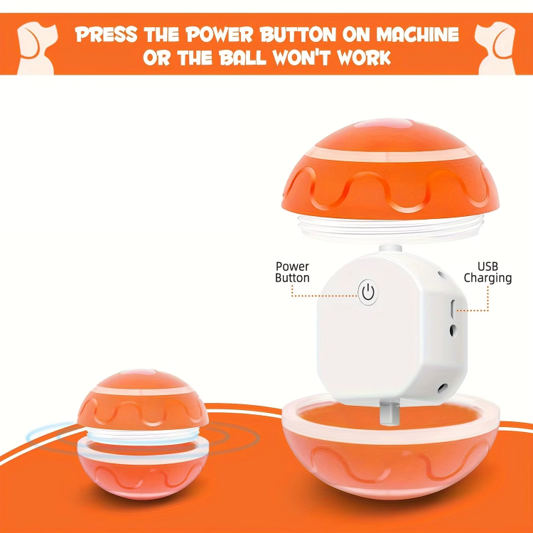 TIJDELIJK 50% KORTING | FlashFetch™ | Interactieve hondenbal zonder te hoeven gooien!