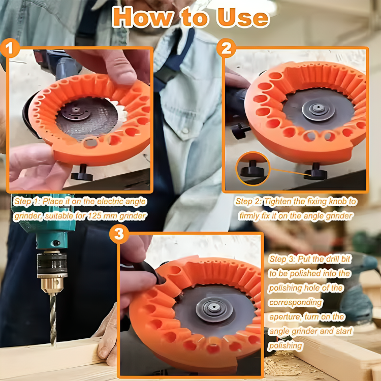 GrindHub™ | Slijp boren van alle maten in seconden!