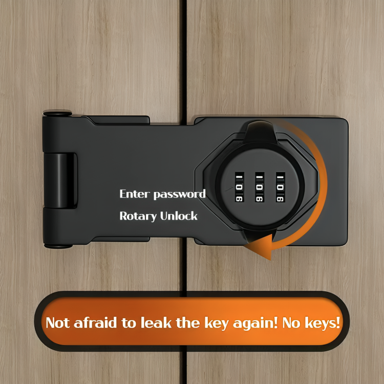 SecureLatch™ | Vereenvoudig veiligheid met sleutelloos gemak!