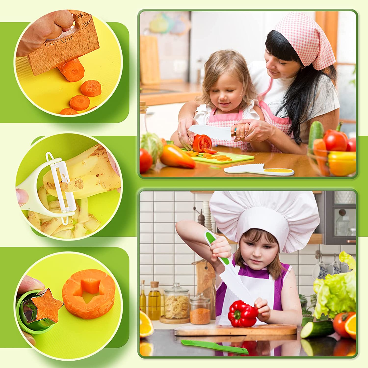 LittleCooks⢠| Montessori keukenhulpjes voor kinderen