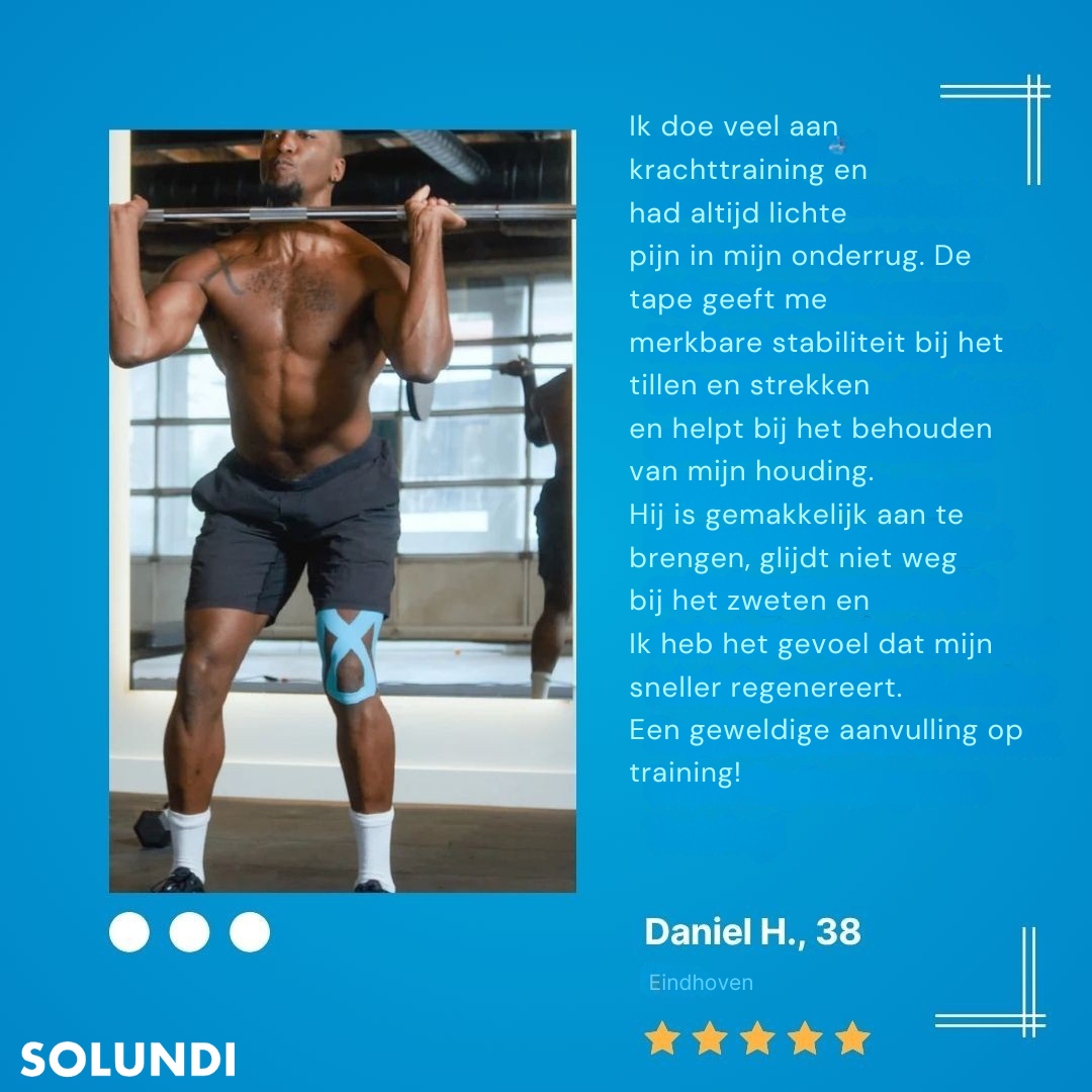 1 + 1 GRATIS VANDAAG | StabiliTape⢠| Ontworpen om knieblessures te voorkomen!