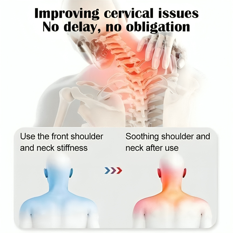 CerviSoothe⢠| Elektrisch 3-in-1 massageapparaat