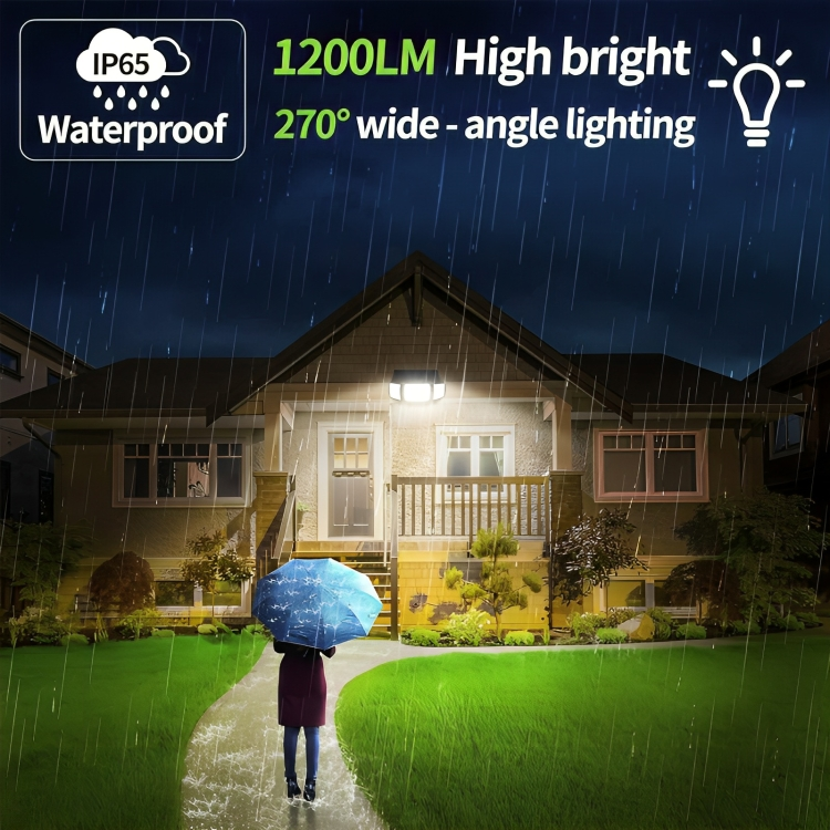 SolarBright™ | LED-buitenlamp op zonne-energie