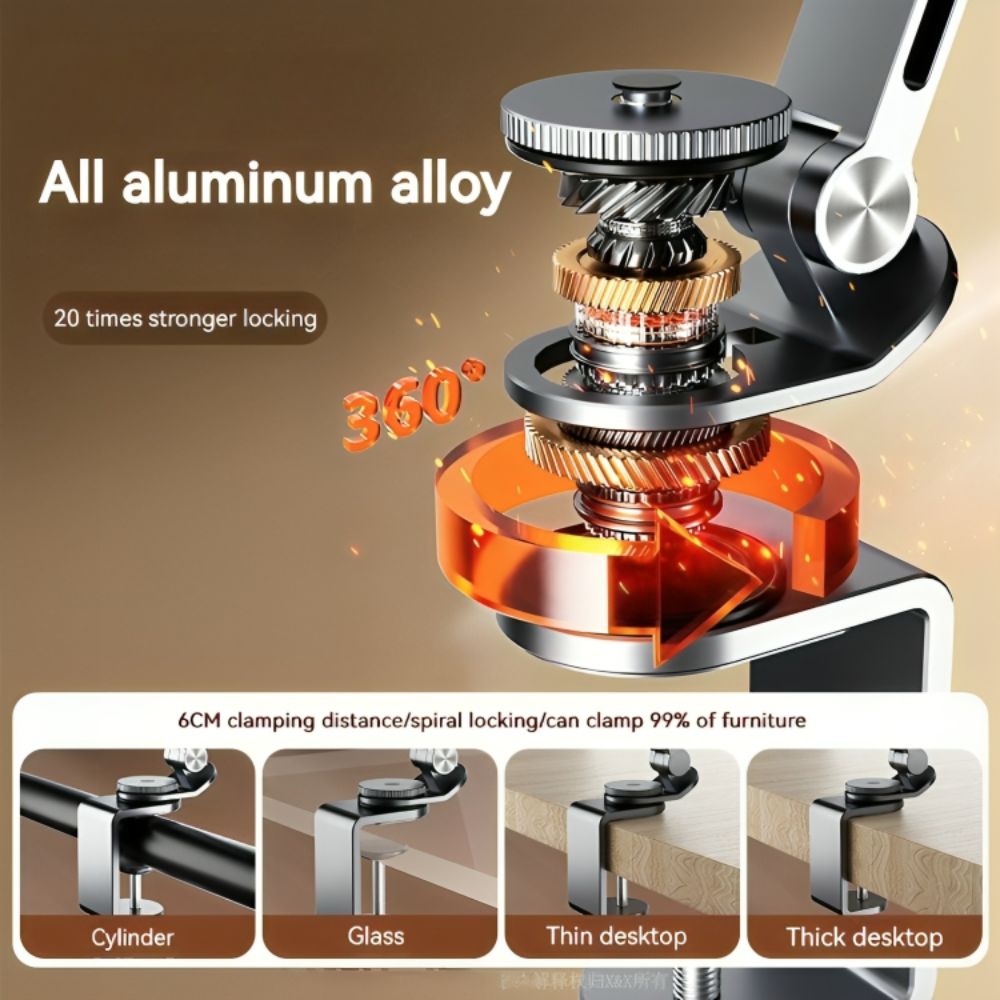 TIJDELIJK 50% KORTING | EliteStand⢠| Stevige aluminium tablet- en mobiele telefoonhouder