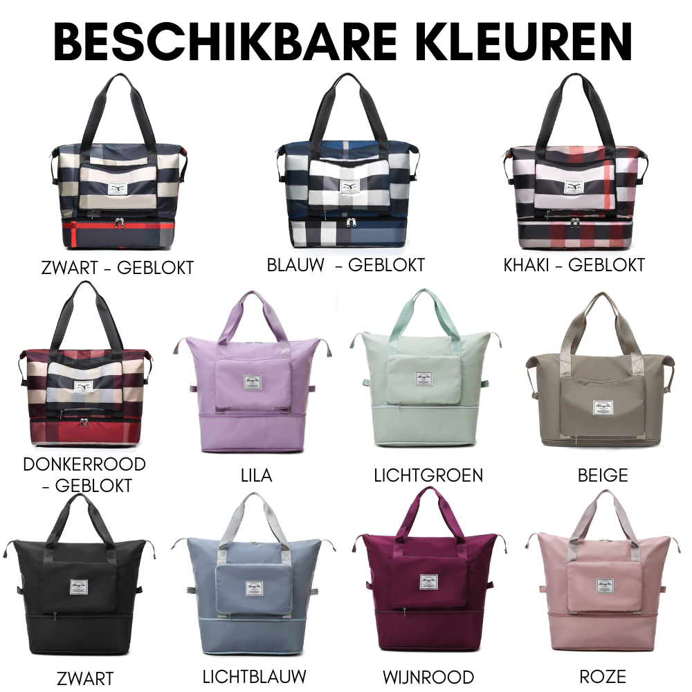 BaggyGo™- Opvouwbare tas - Combineer functionaliteit met stijl!