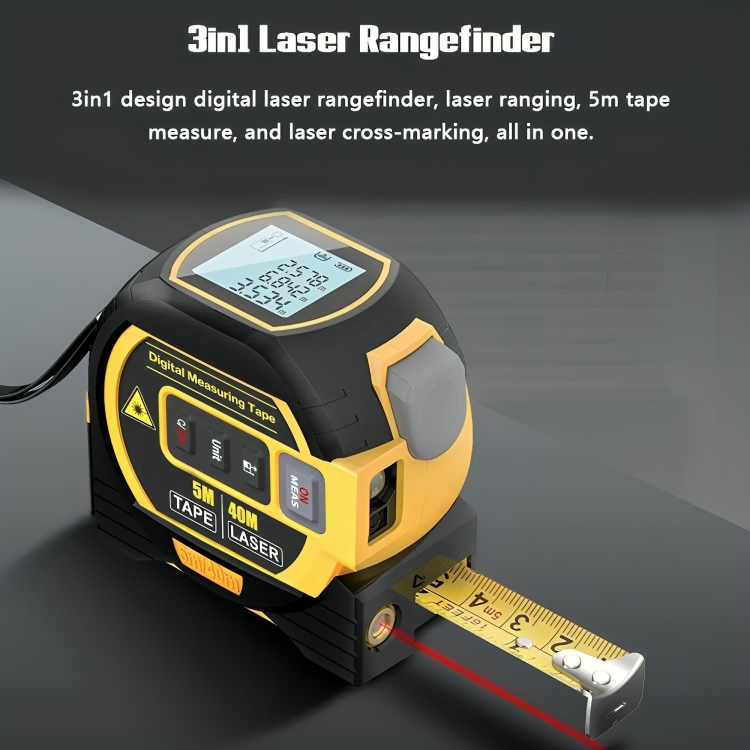 InfraTape⢠| 3-in-1 Precisie lasermaatband
