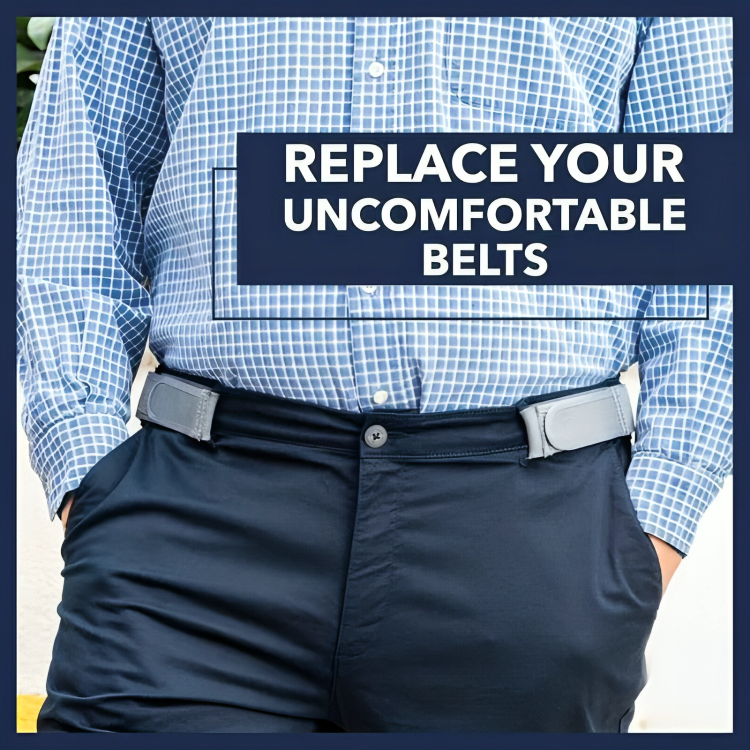 SlimBelt™ | Comfortabele riem zonder gesp