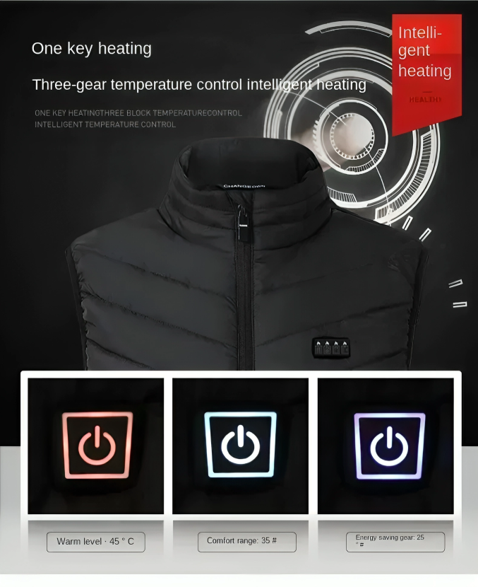 FrostShield⢠| Verwarmend thermisch vest