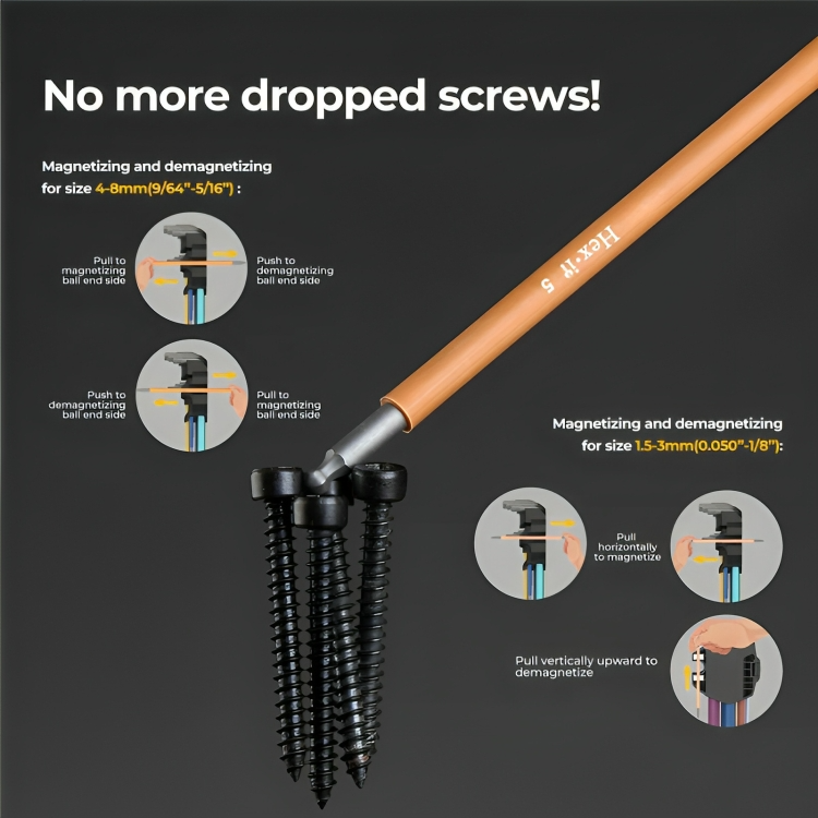 WrenchHue™ | Inbussleutel metrisch & SAE set