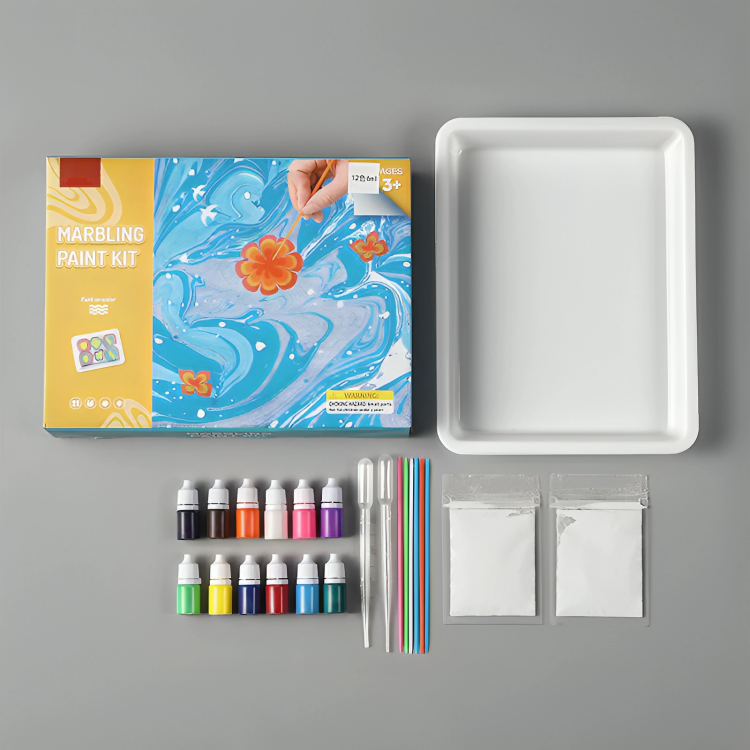 50% OFF VANDAAG | SwirlArt⢠| Watermarmeren schilderij set