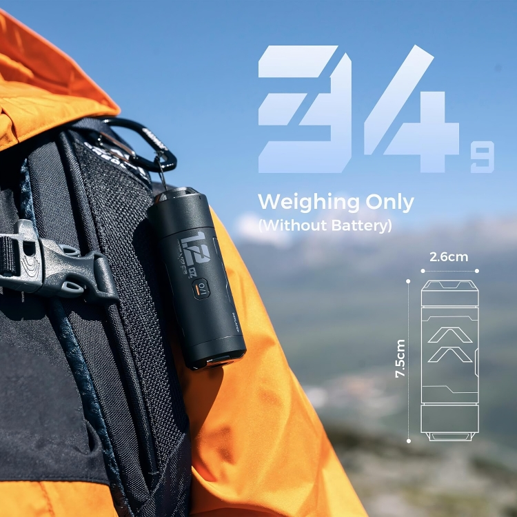 AirZap⢠| Draagbare mini luchtpomp