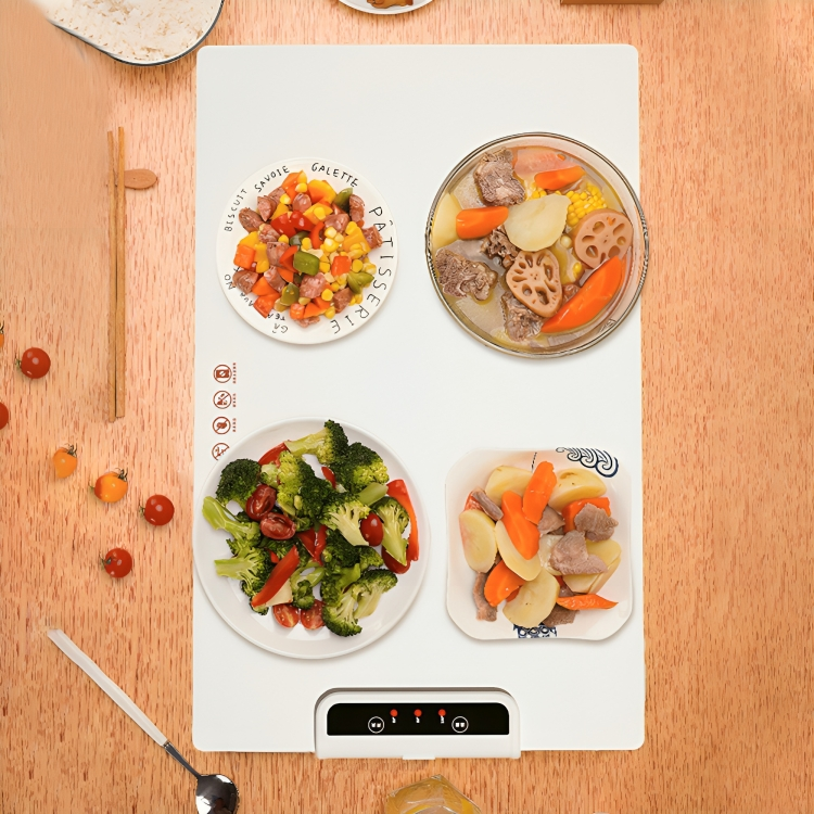 TempTray™ | Elektrisch voedsel- en bordenwarmer