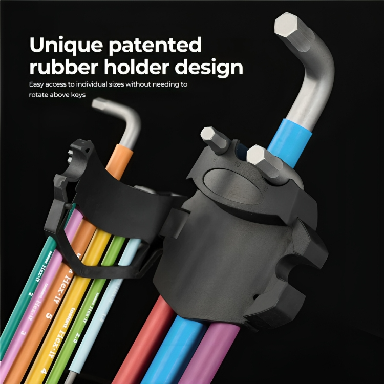 WrenchHue™ | Inbussleutel metrisch & SAE set