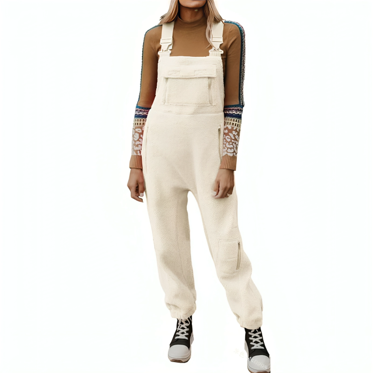 TIJDELIJK 50% KORTING | Frostine⢠| Fleece thermo overall met ritszakken