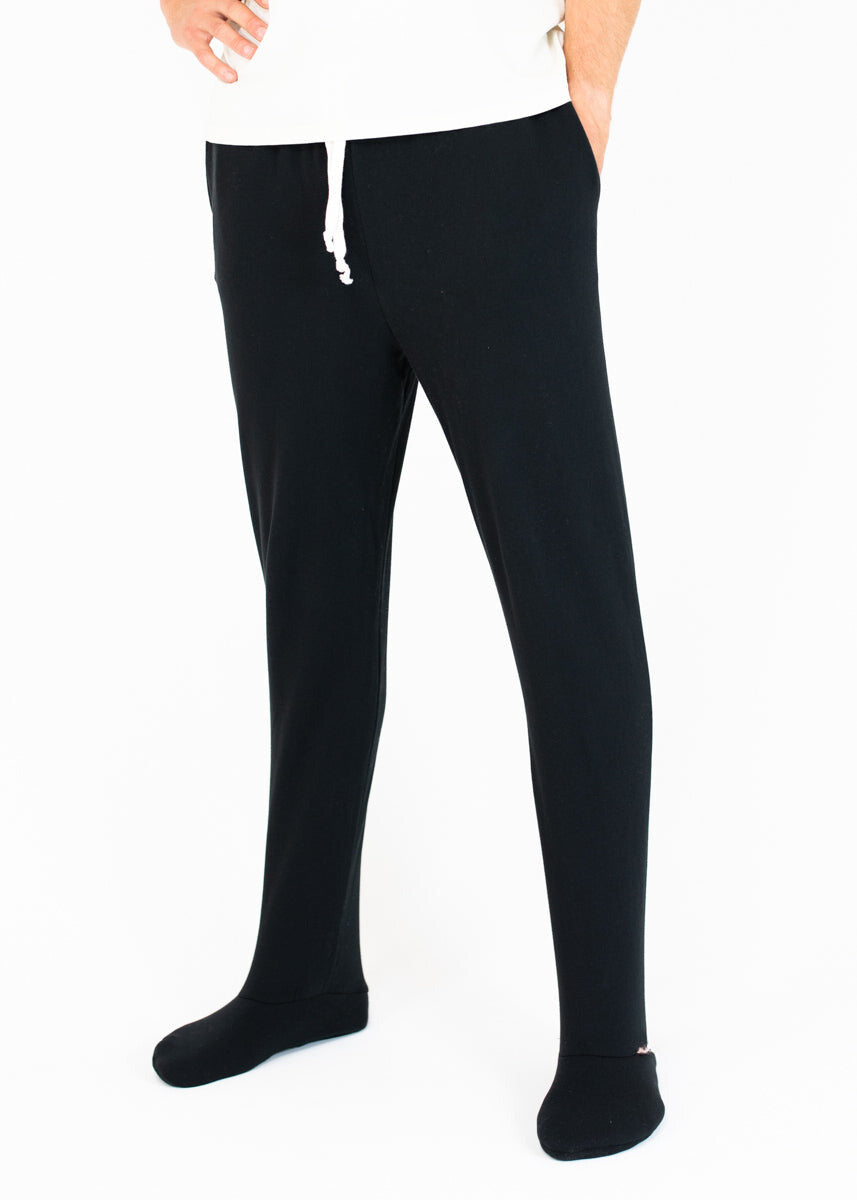 SnugPants⢠| Voeteneinde fleece joggingbroek