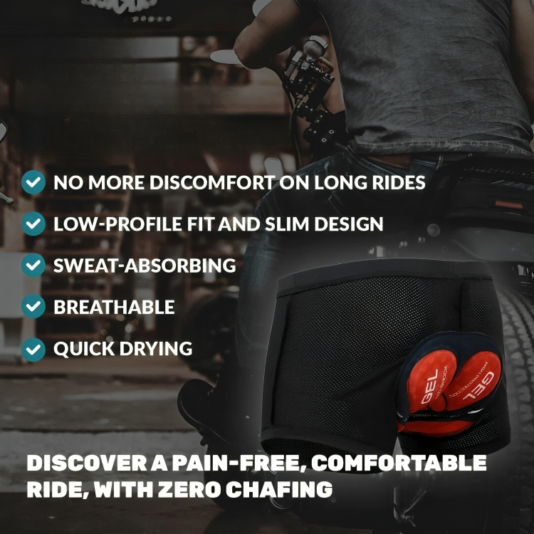 ComfortRide⢠| Motorfiets shorts