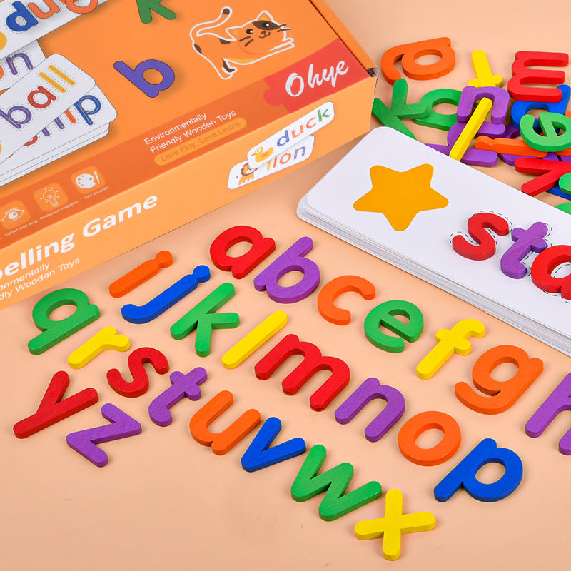 TIJDELIJK 50% KORTING | WordWhiz⢠| Montessori spellingsspel