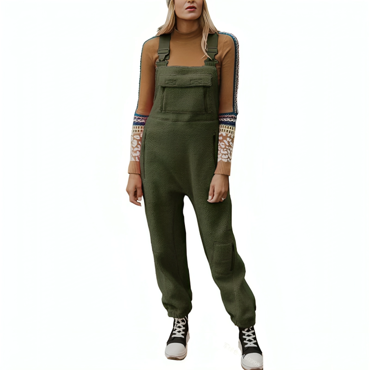 TIJDELIJK 50% KORTING | Frostine⢠| Fleece thermo overall met ritszakken