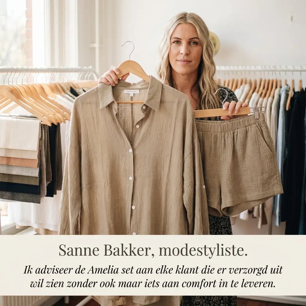 Modestyliste Sanne Bakker over de Amelia set