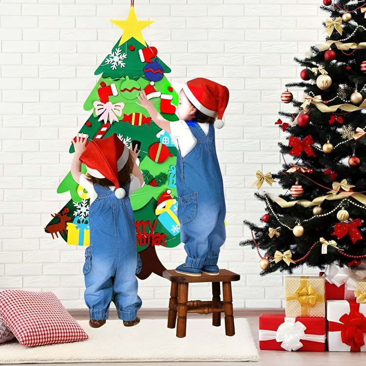 50% OFF VANDAAG | JollyTree™ | DIY vilten kerstboom voor kinderen