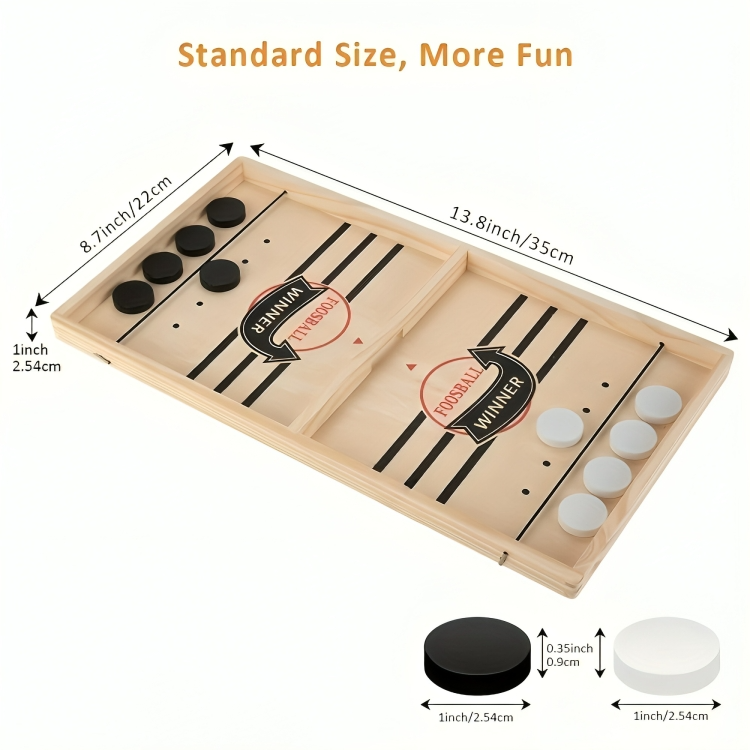 SkillShot™ | Houten Puck Sling Behendigheidsspel