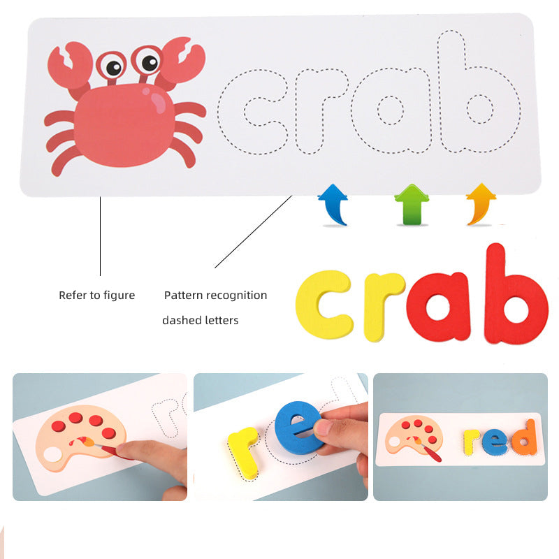 TIJDELIJK 50% KORTING | WordWhiz⢠| Montessori spellingsspel