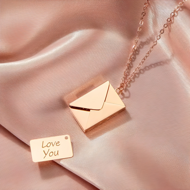 LoveNote⢠| Eeuwige Liefdesbrief Ketting