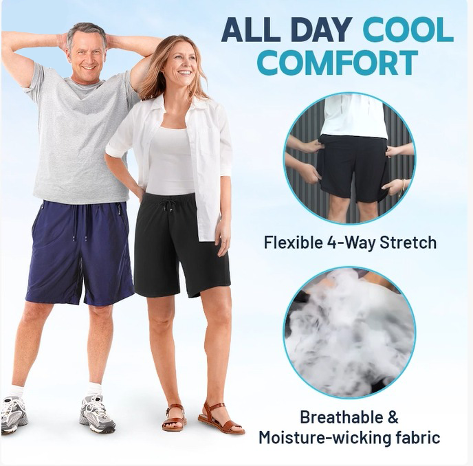 AirStretch™ | Sneldrogend comfort voor een actieve dag!