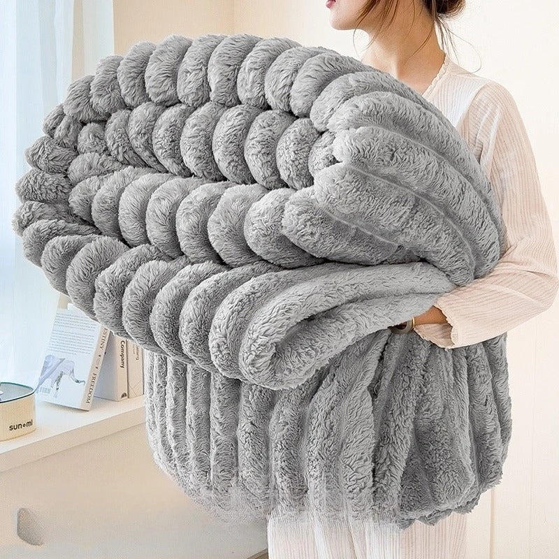 FluffyWrap⢠| Knusse lakenhoes - pluche deken