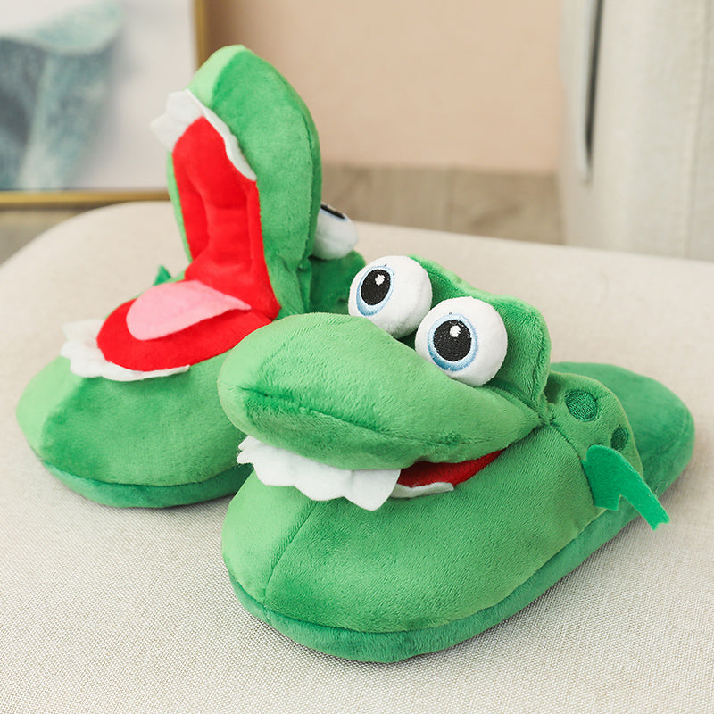 SnapSteps⢠| Grappige krokodillenslippers voor dames