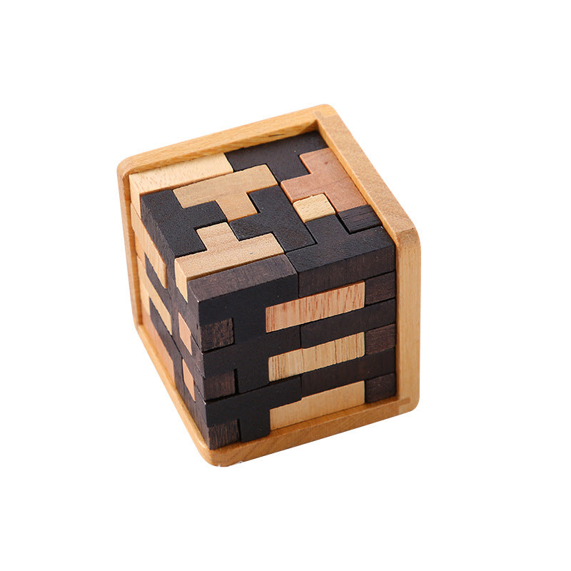 TIJDELIJK 50% KORTING | MindMaze⢠| 3D intelligent houten puzzelspel