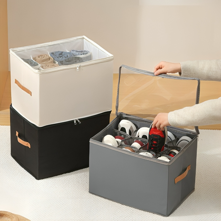 ShoeVault™ | Compacte schoenenopberger met directe toegang!