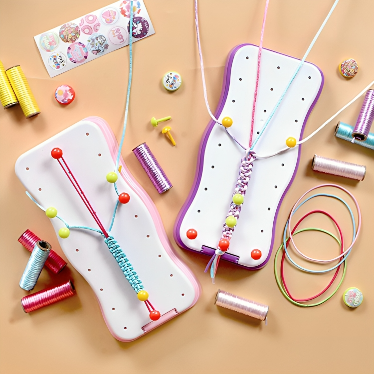 TIJDELIJK 50% KORTING | WeaveWonders⢠| DIY armband vlechten set