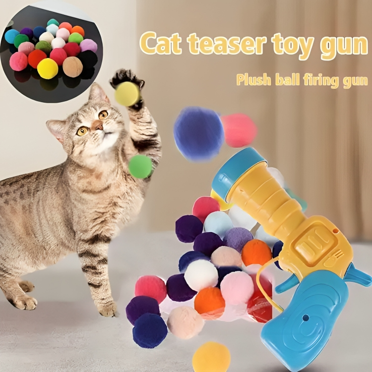 WhiskerLauncher™ | Kattenspeelgoed balwerp geweer