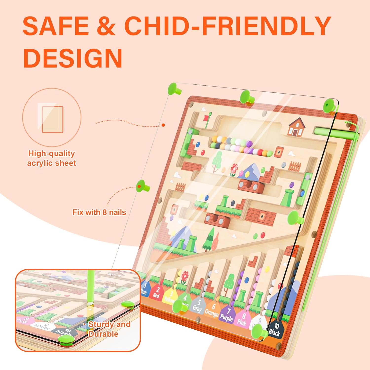 MazeQuest™ | Magnetisch labyrint avonturenbord